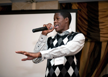 Terry rapping